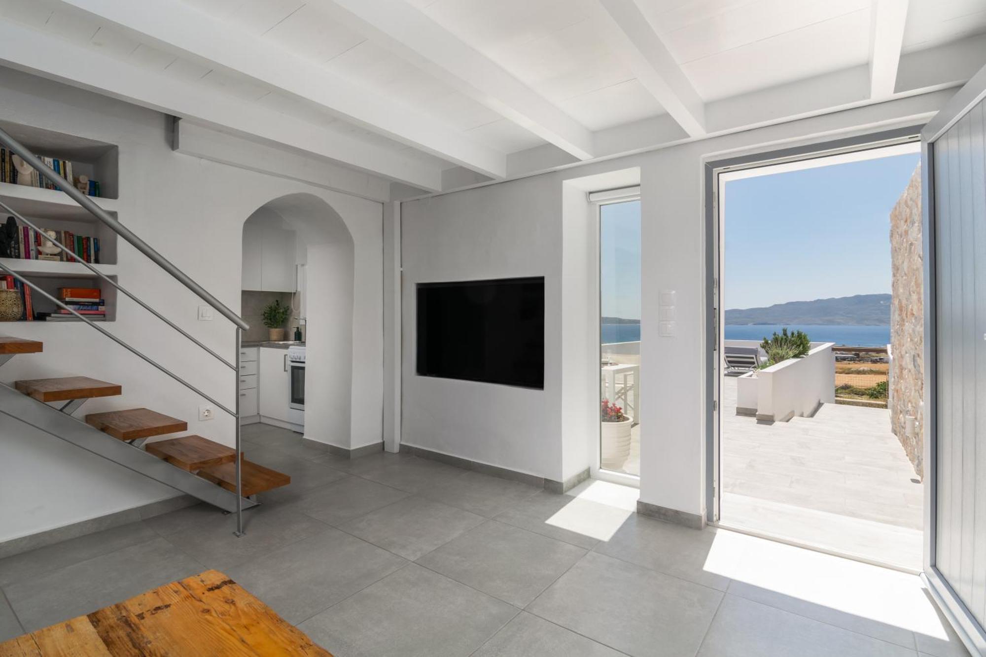 Casa Anna Loft Boutique House With Full Sea View Villa Adamantas  Dış mekan fotoğraf